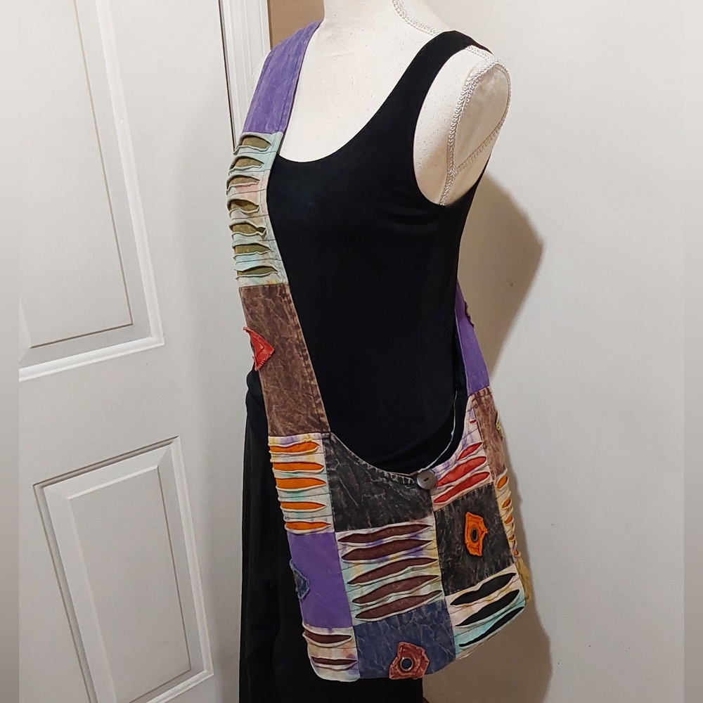 🌺 NWT The Collection Royal Boho Hobo Bag